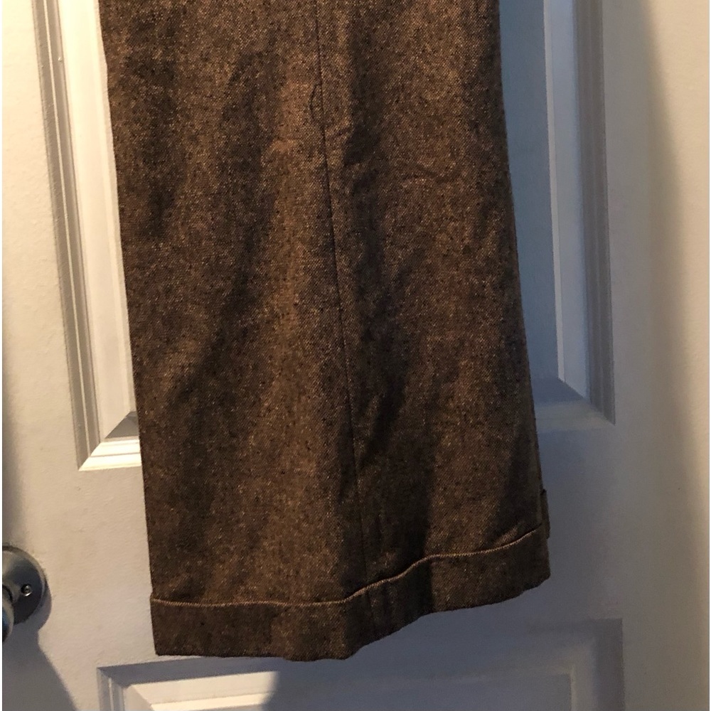 Chadwick’s Tweed Dress Pants with Cuff Size 15 New